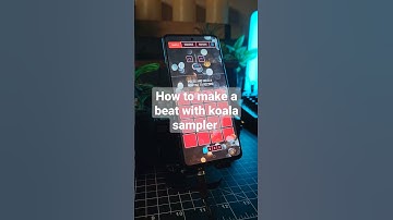 How to make a beat with Koala Sampler #beats #lofihiphop #sampling  #koalasampler