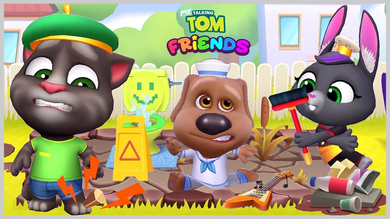 Кот Том и Друзья День Катастроф новый костюм Бекки игровой Мульт