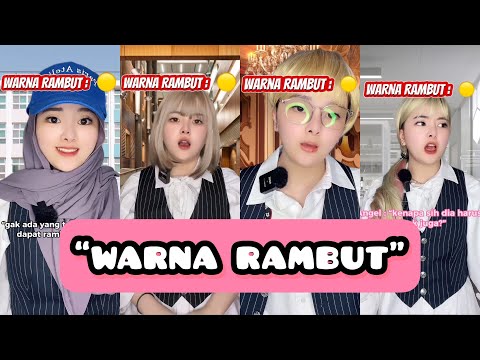 KOMPILASI VIDEO TIKTOK POV RERE (Warna rambut) - Regitamasri