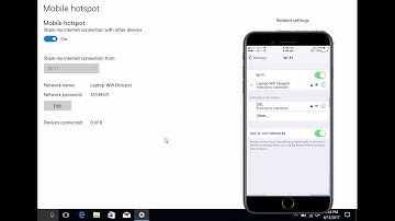 How Turn Your Windows 10 Laptop into a WiFi Hotspot without any software