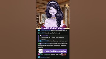 Vexoria Can Sound Like R2D2