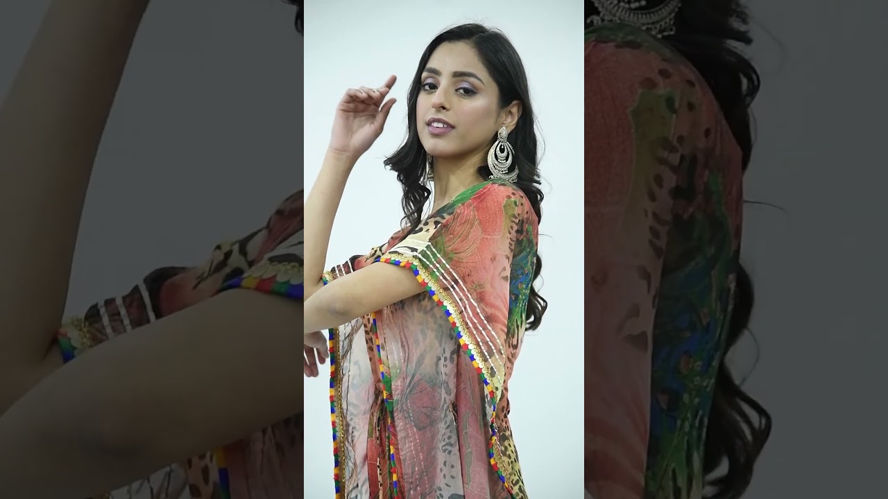 Animal Print Kaftan DM to Buy 😍 +91-7827151363 