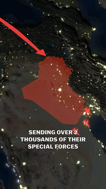 Poland invades iraq 🤔 #geography #invasion #war #informative