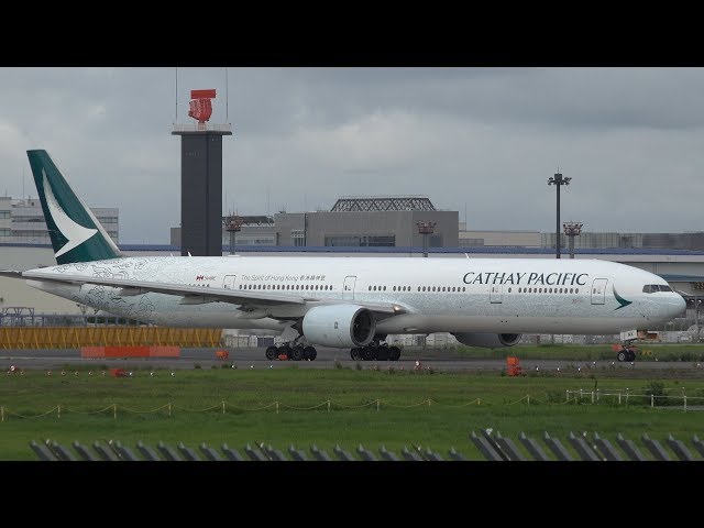 ☆Cathay Pacific B777-300ER スピリット・オブ・ホンコン キャセイパシフィック、3代目特別塗装機「スピリット・オブ