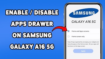 How To Enable Or Disable Apps Drawer On Samsung Galaxy A16 5G | Organize Apps On Your Phone 2025