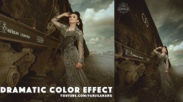 Dramatic Color Effect | Photoshop CC Tutorial