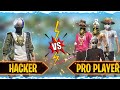 Hacker vs pro players  solo vs squad full gameplay free fire  born2ff