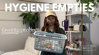 hygiene empties🧼 | staple hygiene products