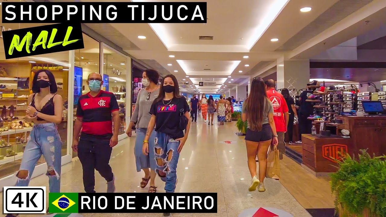 Walking in the Mall | 🇧🇷 Tijuca Mall, Rio de Janeiro, Brazil |【4K】2021