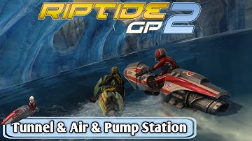 Riptide GP2 // Race 2: World Cup // Tunnel Twister & Air Water & Pump Station Zero // 4K Racing