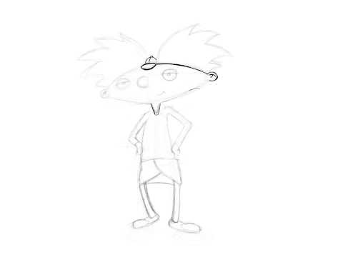 Hey Arnold! Drawing  @esperasoesperas123