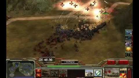 C.S.C. Generals zero hour Contra 008 Guan Yu vs 100000000000 angry mob