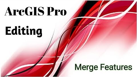 ArcGIS Pro - Editing : Merge Features