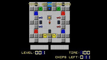 chips challenge 1, level 1