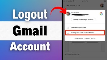 How To Logout Gmail On Android (2023) | Gmail App Sign Out Guide