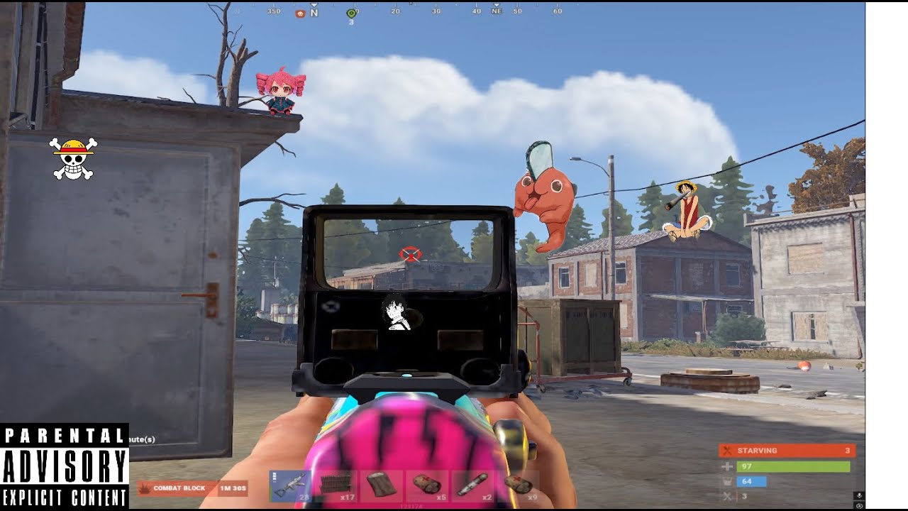 how to pop heads in rust - YouTube