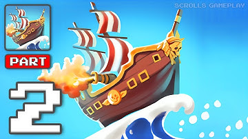 Age Of Sails - Gameplay Walkthrough Part 2 - Crafting a Legendary Ship Fleet (iOS, Android)