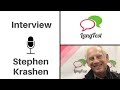 Stephen Krashen: Comprehensible Input