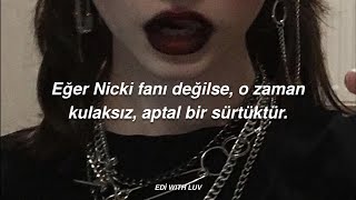 Nicki Minaj - Did It On'em | Türkçe Çeviri