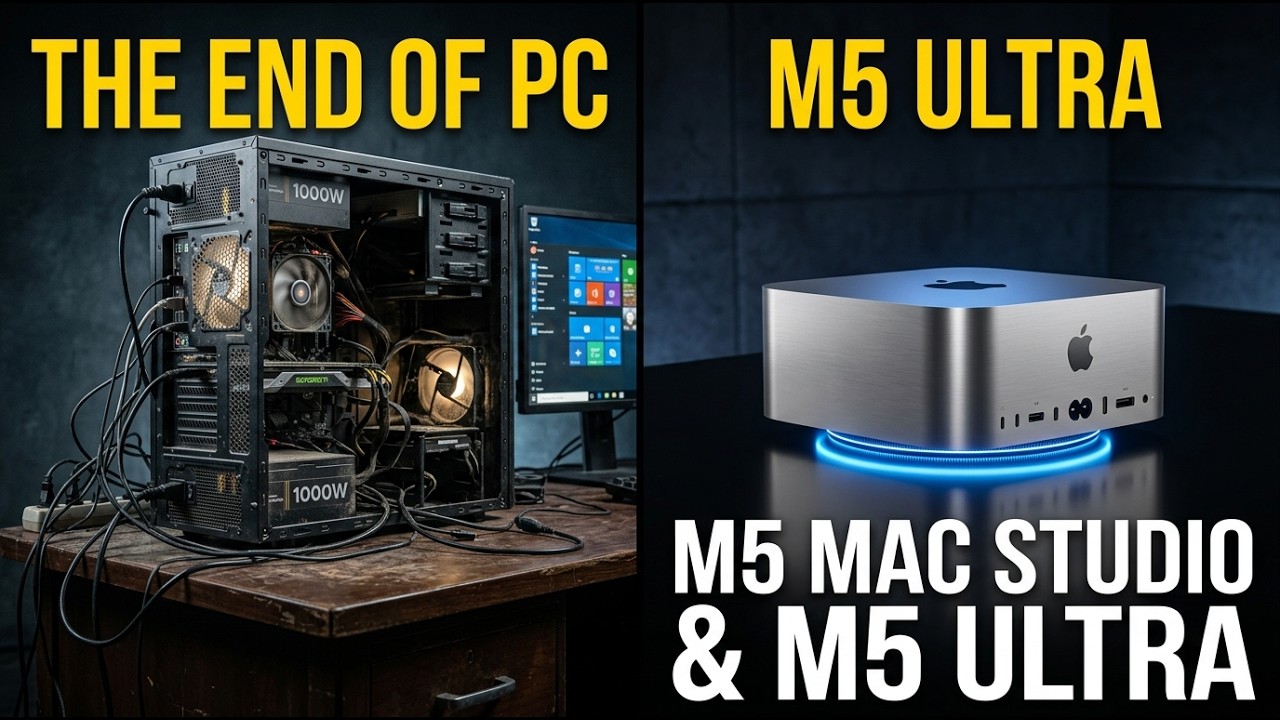 STOP! Apple’s New M5 Mac Mini & M5 Ultra Just Killed the PC. - YouTube