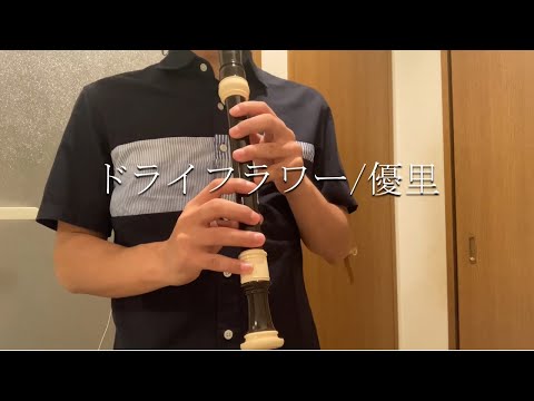 【ドライフラワー/優里】アルトリコーダーcover