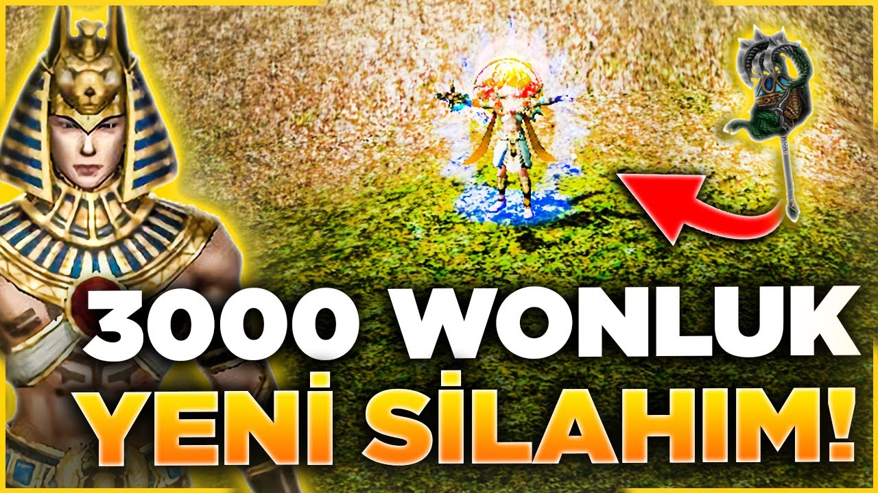 OYYY ŞANSA BAK! 😱 3000 WONLUK ELİT SİLAHIM! 🔥 | Metin2 Zephyr#25