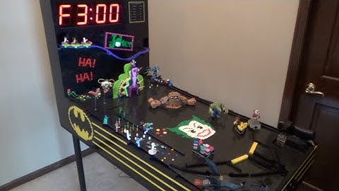 The Making of A Life-Size Lego Pinball Machine