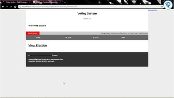 Day 21-  PHP & PDO tutorial series Part II Voting System