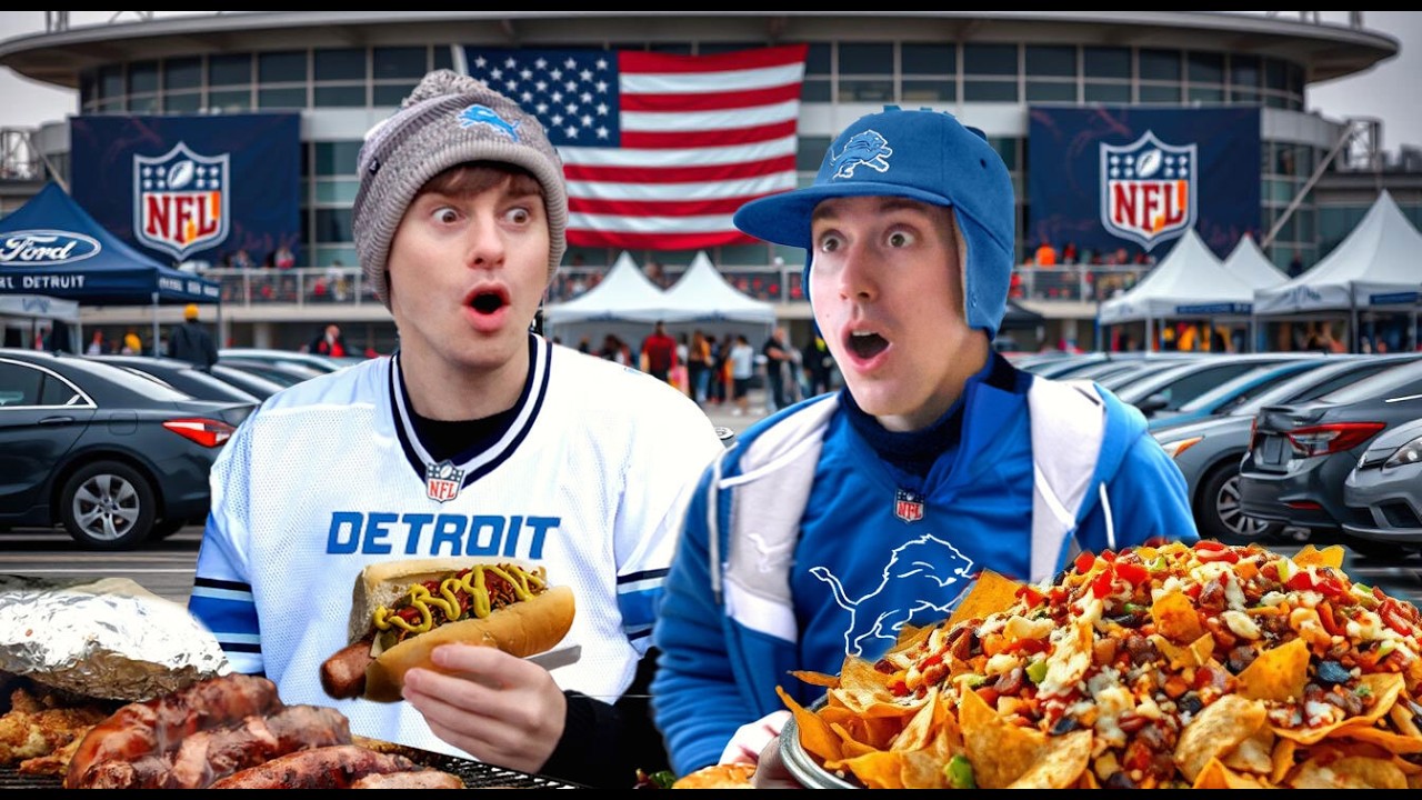 Two Brits go Tailgating at an NFL game!