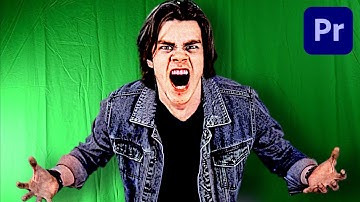 How to FIX BAD Green Screen in Premiere Pro Easily! (even if it’s horrible…)