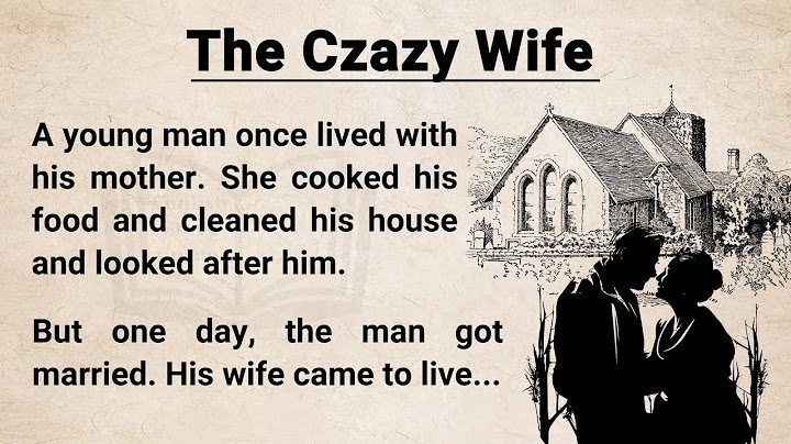 The Crazy Wife ⭐️ Learn English through Story Level 1 | English Stories