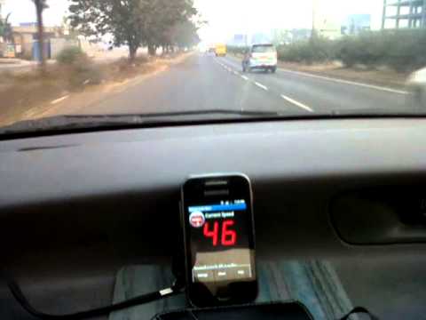 NetConsulate Speed Limit Alarm Mobile app demo with ringtone as speed limit alert audio alarm ...