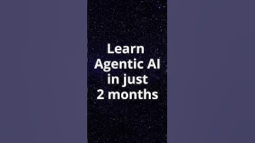 Learn Agentic AI in just 2 months 🔥 #ai #agenticai #aiagents #education #learn @krishnaik06