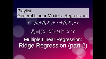 Ridge Regression (part 2 of 4): Deriving the Bias