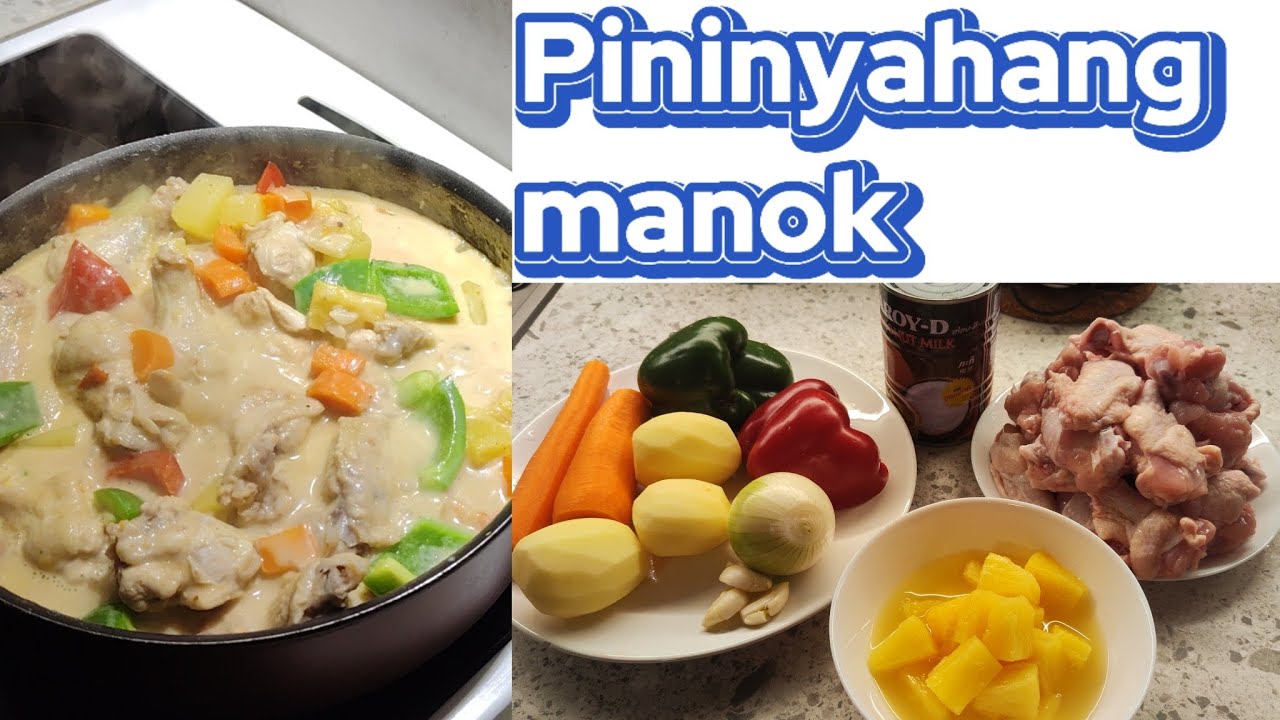  Pininyahang Manok with Coconut Milk