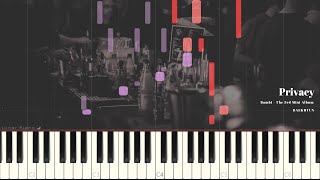 BAEKHYUN 백현 - 'Privacy' Piano Cover & Tutorial 피아노 커버 & 튜토리얼 by Lunar Piano