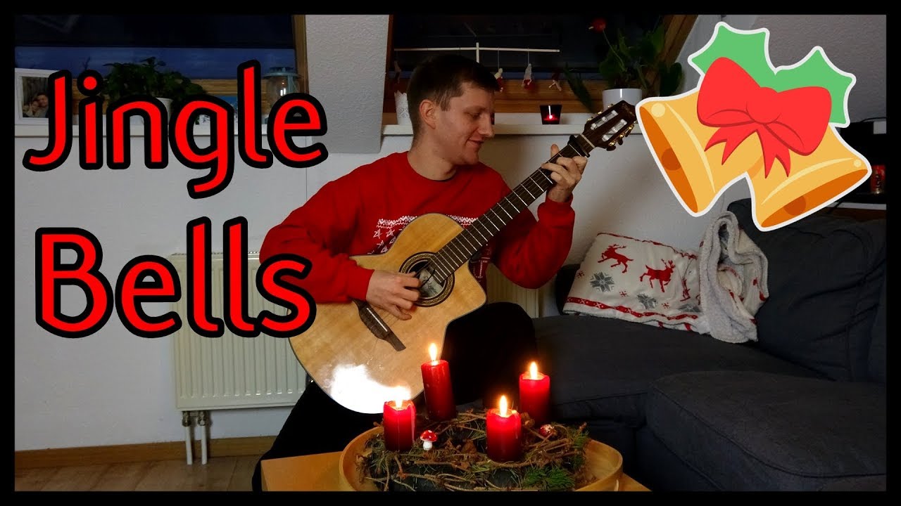 Jingle Bells on Classical Guitar by Ray Davidson YouTube