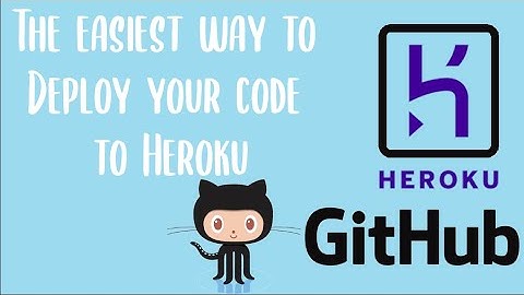 EASY way to deploy your code to Heroku for ANY LANGUAGE FREE HOSTING Using Github Git