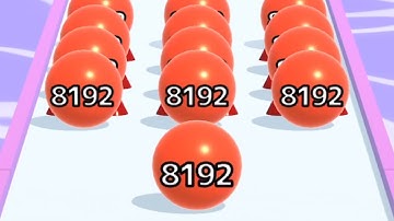 Ball Run 2048 Infinity Mode - Gameplay Walkthrough New Best Record (iOS, Android)