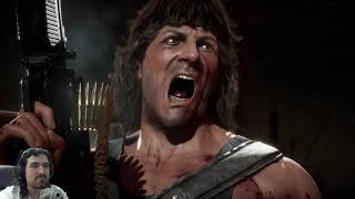 МК 11 Рэмбо 1 стиль Mortal Kombat 11 Rambo Мортал Комбат 11