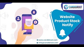 How To Set Website Product Stock Notify In Odoo  | CandidRoot Solutions