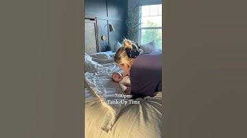 My Newborn’s Daily Schedule #newbornbaby #newborn #momlife #momvlog #parentingtips