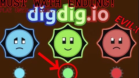 Day 1 digdig.io - One .io Game a Day Until I Lose!