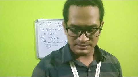 Numbers, Class 3C, 22nd June@SFSNARENGI