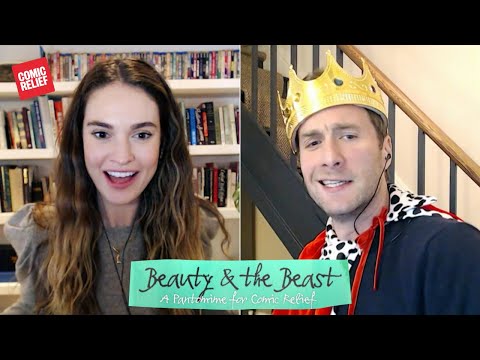 The Royal Prince Arrives!  Beauty And The Beast: A Pantomime for Comic Relief.