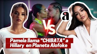 Pamela Infante and Hillary Guerrero engage in confrontation