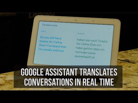 Demo: Google Assistant can now translate conversations in real time