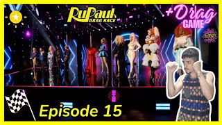 RuPaul's Drag Race - Season 16 - Episode 15 - LipSync Lalaparuza - Brazil Reaction + Drag Game