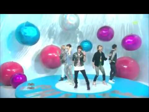 101009 MUSIC CORE LIVE_SHINee - Hello