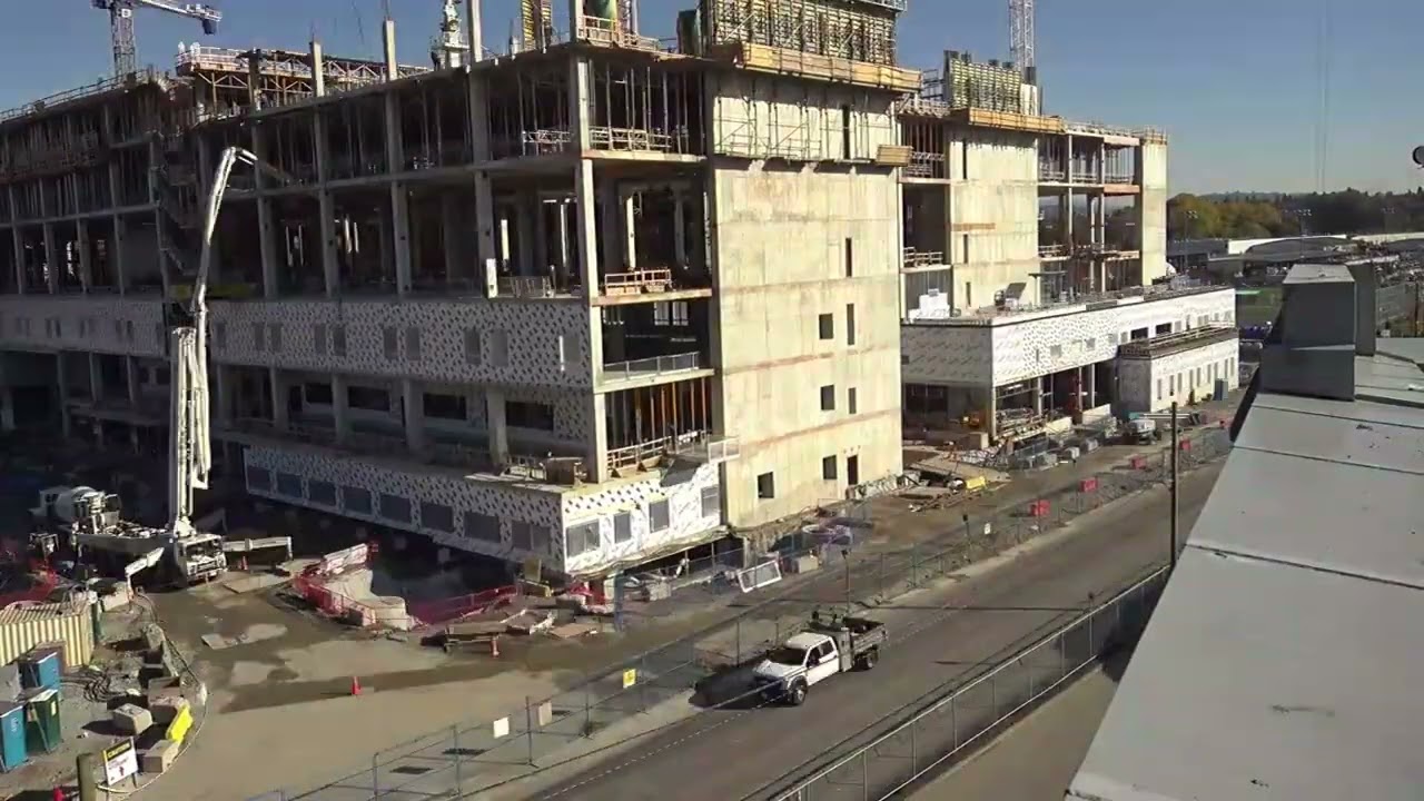 New St. Paul's Hospital construction: January - December, 2023